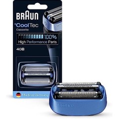 BRAUN CoolTech 40B Extra Blade & Trimmer - Precision Shaving for a Smooth Experience!